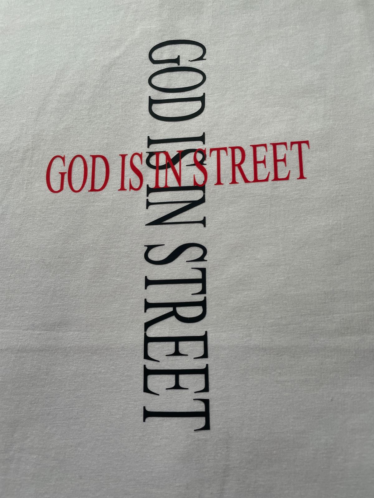 Playera DIOS cruz